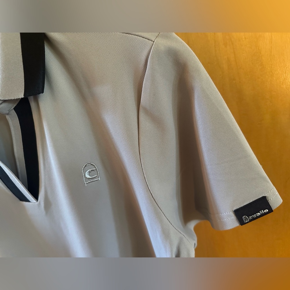 Cavallo Equestrian Apparel Deja Polo Shirt, Grey, Size 6, New Never Worn, NWOT! - Picture 6 of 13